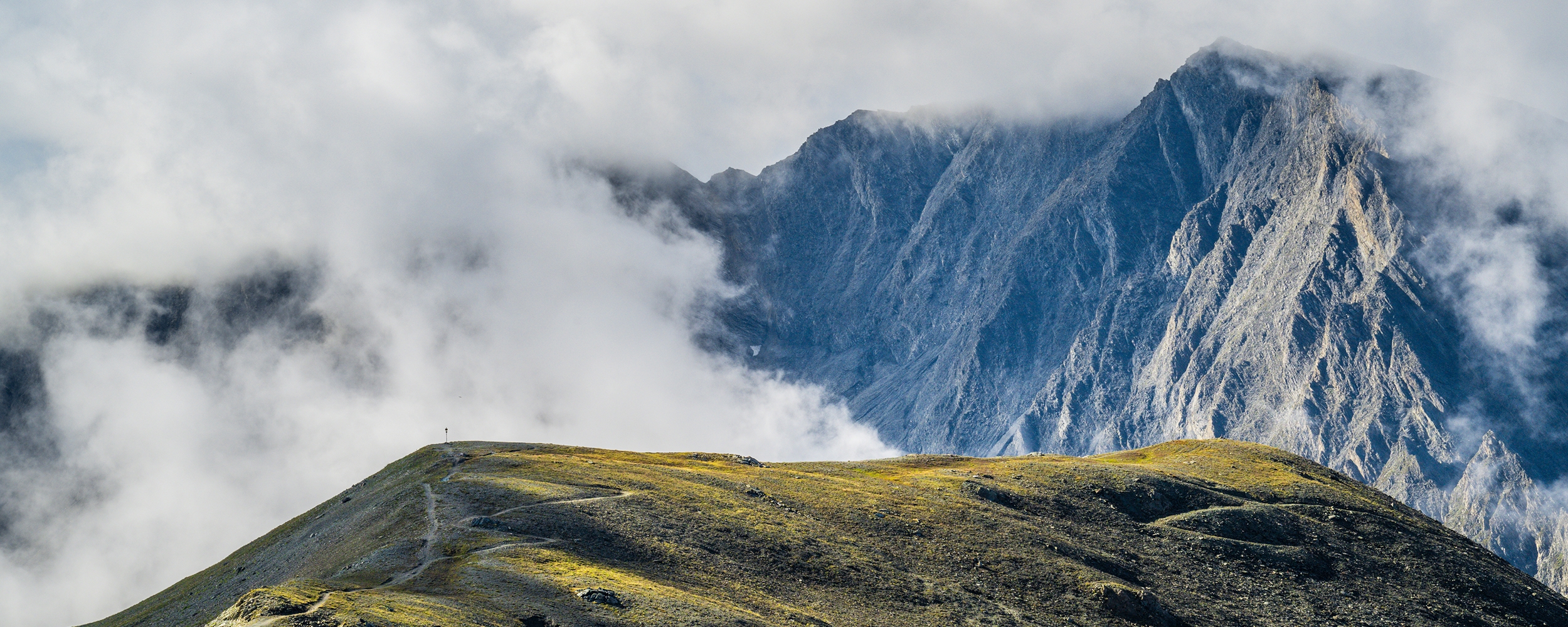 view of mountains